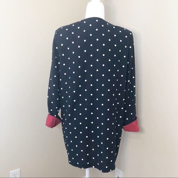 Tina Barrie Vintage Polka Dot Jacket - 12 - Picture 3 of 12